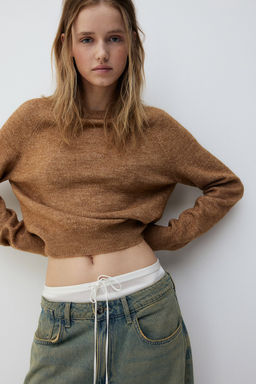 Jersey corto en punto fino