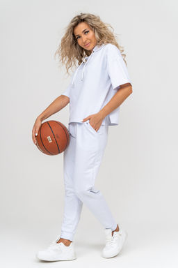 Костюм Натали 36773 толстовка и брюки из хлопка с полиэстером фото 21