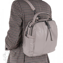 Рюкзак женский 69013-24 beige Velina Fabbiano - Safenta в Новосибирске