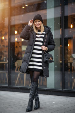 Зимняя куртка удлиненная арт.28119