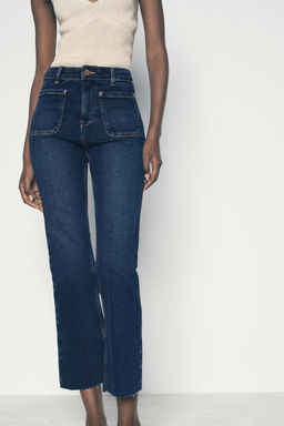 Z1975 HIGH-WAIST MINI FLARE JEANS - Zara фото 2
