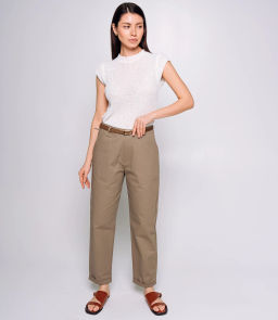 Брюки #ОКТ215001, капучино