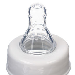 Бутылочка для кормления M&B Baby bottle, классическое горло, от 3 мес., 250 мл., стеклянная