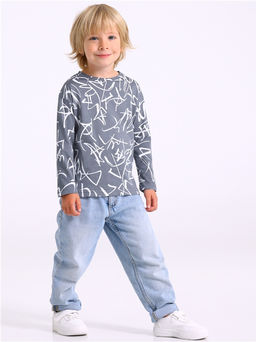 лонгслив 1ПДЛД4653001н - Апрель фото 4