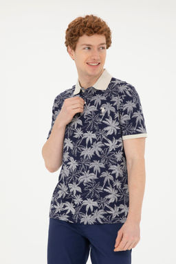 Мужская темно-синяя футболка