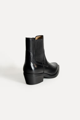 ANKLE BOOTS WITH LEATHER TOECAP 50TH ANNIVERSARY - Zara фото 5