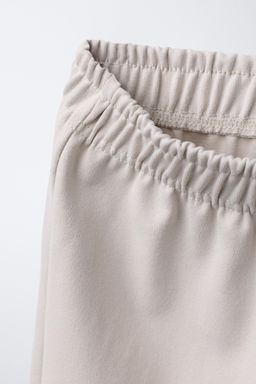 INTERLOCK SWEATSHIRT AND WIDE-LEG TROUSERS SET - Zara фото 8