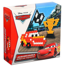 Аквамозаика Молния и кубок, Тачки