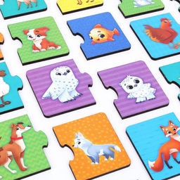 Пазл Мама и малыш - Лесная мастерская фото 4