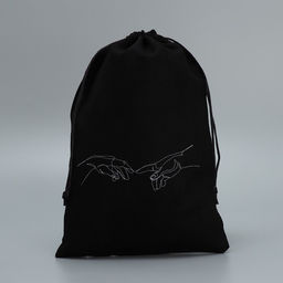 Цена за 5 шт. Мешочек подарочный замшевый «Касание», 20×30 см ±1.5 см