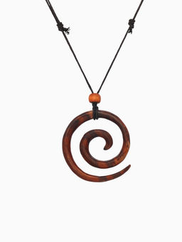 Кулон «Спираль», дерево соно