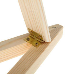 Мольберт настольный демонстрационный «Тренога», 300×230×200 мм (профиль 20×20 мм), неокрашенное дерево, Calligrata