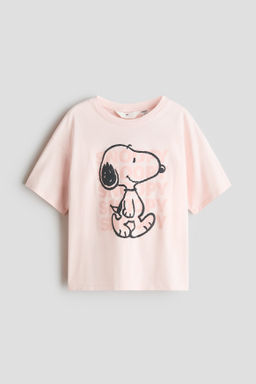 Camiseta estampada de algod?n - H&m фото 7