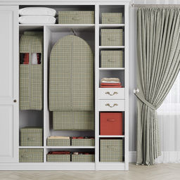 VAL LG-BOX-DDM Короб стеллажный с откидной стенкой, с крышкой, 50*35*25 см, LONDON GREY, шт