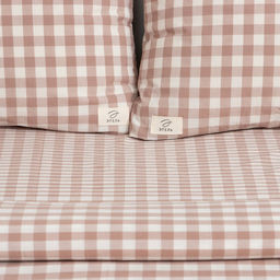 Постельное бельё Этель 2 сп Beige cage 180х210 см,220х240 см,50х70-2шт, 100% жатый хлопок, 140 гр/м2  фото 3