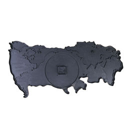 Часы настенные Карта мира 80x40 см / 8456A /уп 6/ - ГалеонТрейд фото 2