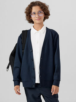 Кардиган для мальчиков синий - Mark formelle фото 9