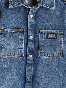 Kap??onlu Erkek ?ocuk Jean G?mlek