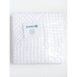 Полотенце уголок вафельное Крошка Я Boho 120х120 см, цвет белый, 100% хлопок, 290 г/м2  фото 16