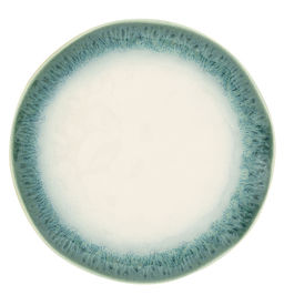 Тарелка закусочная Nuances, голубая, 21 см