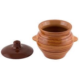 Горшок 0,5 л для жаркого Полосы 006691 - Скрап фото 4