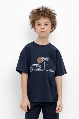 Crockid _ КР 302377/индиго к452 фуфайка для мал