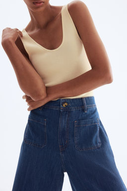 Wide High Jeans - H&m фото 6