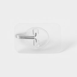 Крючки самоклеящиеся Доляна Классика, 6 шт., прозрачные фото 5