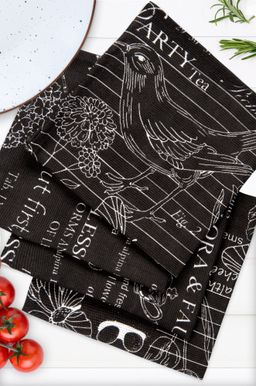 Набор салфеток из рогожки 4 шт Happy Fox Home  фото 9