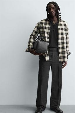 RUBBERISED TEXTURED CROSSBODY BAG - Zara фото 8