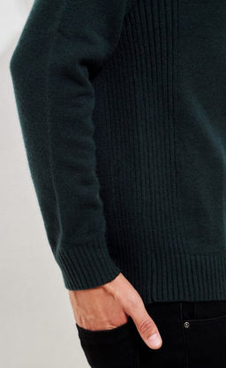 Джемпер F321-15256 d.green - Fine joyce фото 5