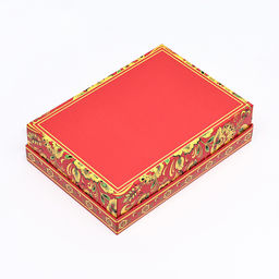 Цена за 5 шт. Коробка картонная без окна Роспись, 21 х 15 х 7 см - Simaland фото 4