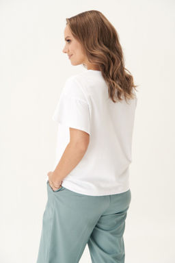 Футболка 4810 белый - Fantazia mod фото 3