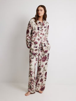 Infinity / Женские домашние брюки с цветочным принтом Milena - Infinity Lingerie фото 3