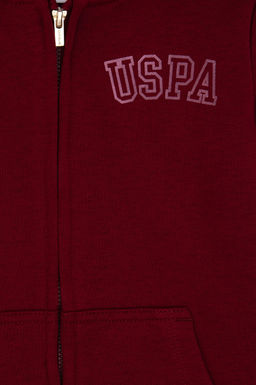 K_z _ocuk Bordo Basic Sweatshirt Sepette S_rpriz _ndirim - U.s. polo assn фото 3