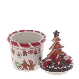 Конфетница "Пряничное настроение", 700 мл, L13 W13 H23 см