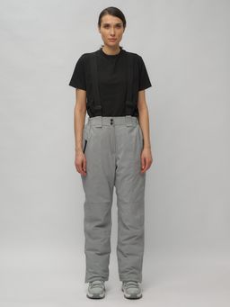 Горнолыжный костюм женский большого размера розового цвета 02272-1R