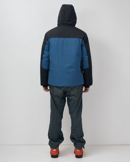 Горнолыжная куртка мужская зимняя синего цвета 7612S - Mtforce фото 14