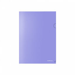 Цена за 12 шт. Папка-уголок пластиковая ErichKrause Diagonal Pastel, A4, непрозрачный, ассорти (в пакете по 12 шт.)  фото 4