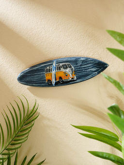 Панно «Доска для сёрфа Сплитти», дерево, 30×7 см