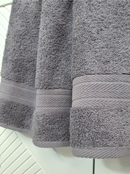 К-т полотенец Arno (графит) 70х140см(1),50х90см(1)