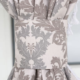 Шторы для кухни с подхватами «Этель» Classic, 150×150 см - 2 шт.,100% хлопок, рогожка 186 г/м²