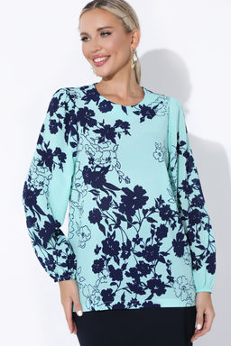 Блузон Парижанка (мята) - Эльза фото 2