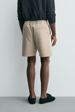 BERMUDA ESTRUCTURA CONFORT / Beige - Zara фото 11