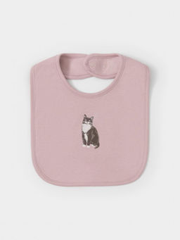 К 8526/бежево-розовый 2706 (кошечка) фартук-нагрудник яс К 8526/бежево-розовый 2706 (кошечка) фартук-нагрудник яс