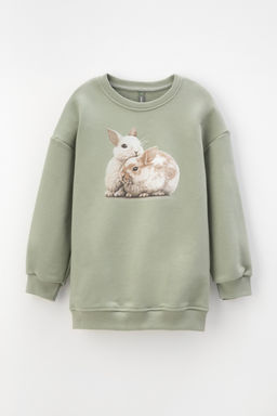 CROCKID, Джемпер. Цвет: оливковый хаки к437