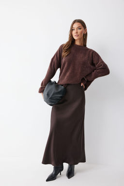 Юбка LYUSHe 4238-Р коричневый