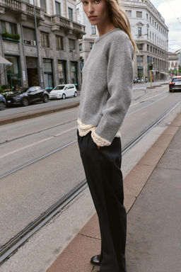 COMBINED KNIT SWEATER - Zara фото 4