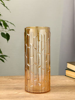 Ваза Мэнди, 29?12 см, стекло, коричневая