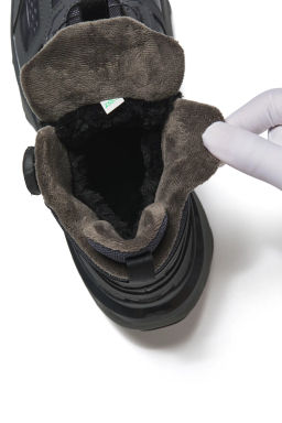 Кроссовки повседневные утепленные Серый